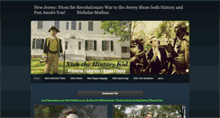 Desktop Screenshot of nickthehistorykid.com